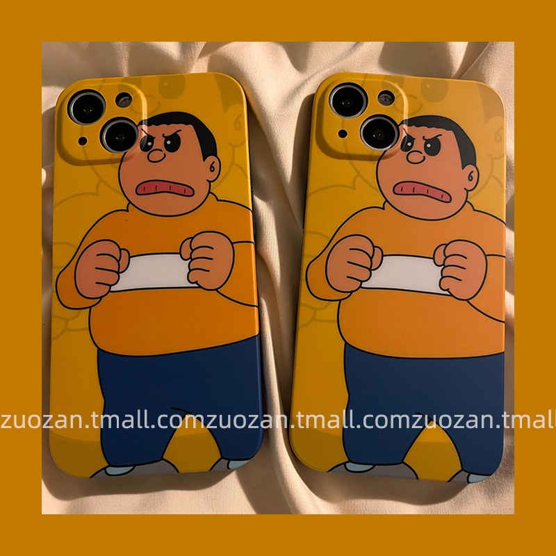 Japanese cartoon funny fat tiger suitable for 13 12pro max apple 11 mobile phone protective shell iphongx xr cute xsmax all-inclusive soft shell 7p female 8plus