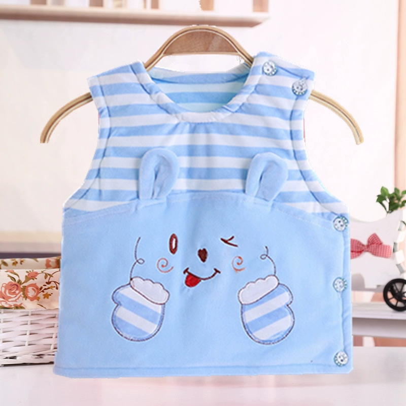 Áo vest trẻ em mùa xuân, mùa thu và mùa đông cotton tinh khiết dày ấm áo vest trẻ em áo vest chần bông sơ sinh áo ghi lê phụ nữ - Áo ghi lê