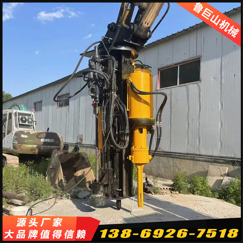 Rock drilling and cracking machine, mountain drilling, rock breaking and rock crawler drilling, hydraulic rock cracking machine, cracking and drilling machine
