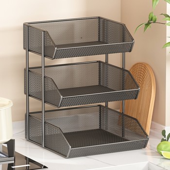 Kitchen storage rack countertop special household use collection