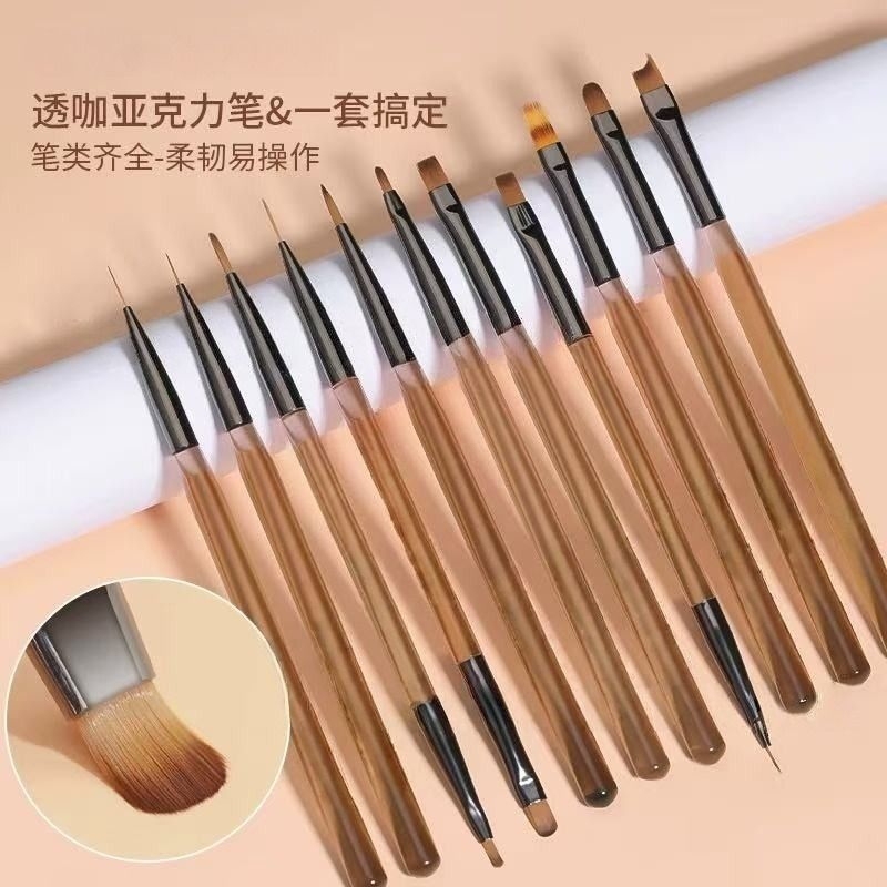 Japanese-Style Nail Art Brush Set, Phototherapy Pen, Line Drawing Pen, Ultra-Fine Painting Pen, Professional Nail Art Tools Japanese-Style Nail Art Brush Set, Phototherapy Pen, Line Drawing Pen, Ultra-Fine Painting Pen, Professional Nail Art Tools