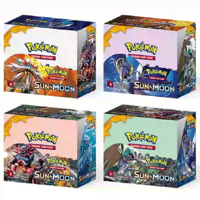 Pokémon card tcg Pokémon English board game POKEMON box Cards Sun and Moon