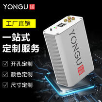 Permanent confinement 80 * 45 aluminum alloy housing Customized instrument meter box aluminium profiles shell cast aluminum shell controller box