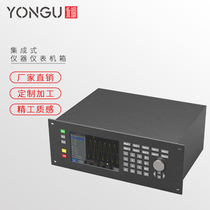 Perpetual Confinement 19 Inch Aluminum Alloy Industrial Equipment Controller Case Aluminum Housing Custom Instrumental Meter PCB Box