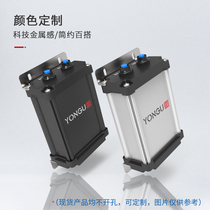 Permanent confinement aluminium alloy waterproof wiring terminal housing photovoltaic box aluminium profile outdoor waterproof junction box 90-45