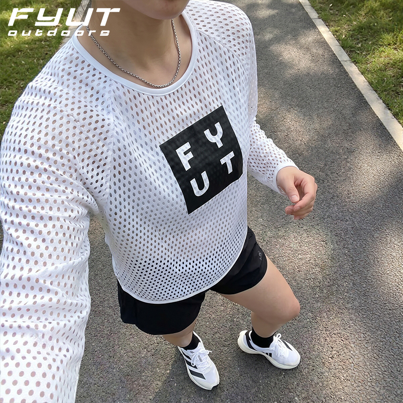 Fyut Outdoor Sports Quick-Drying Clothing Is Moisture-Absorbent and Breathable 2026 Spring and Summer New Style Hiking, Mountaineering, Marathon Running Long Sleeves