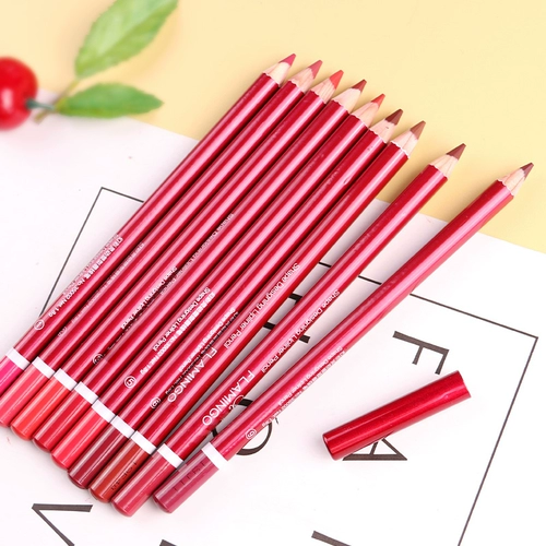 Помада, водонепроницаемый карандаш для губ, полупрозрачная растушевка, долговременный эффект