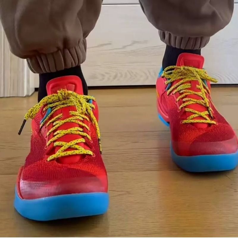 In-Stock Kobe 8 Versatile Cushioning Non-Slip Low-Top Basketball Shoes Unisex Outdoor Casual Sports Shoes