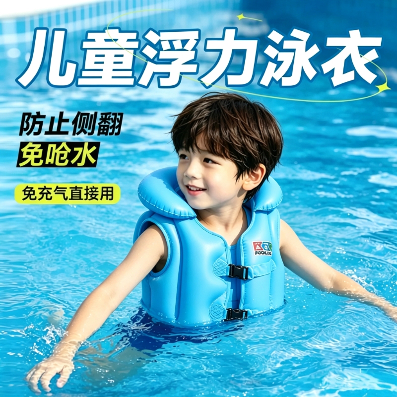 Swimming Ring Life Jacket Children's Inflatable Buoyancy Vest Anti-Drowning Swimming Vest Equipment Life Buoy Portable Safety Airbag Swimming Ring Life Jacket Children's Inflatable Buoyancy Vest Anti-Drowning Swimming Vest Equipment Life Buoy Portable Safety Airbag