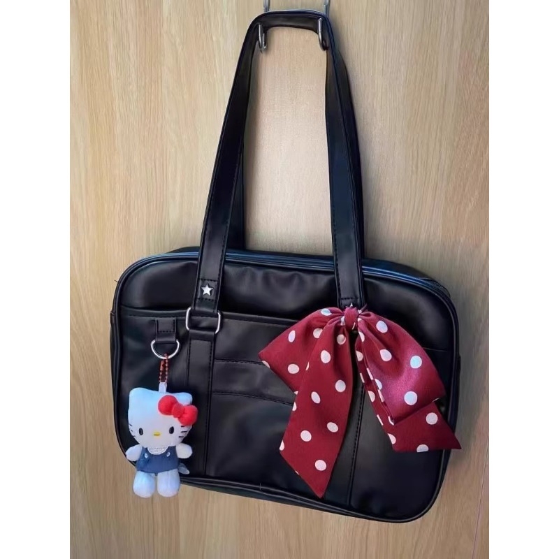 Parkdance Japanese-Style Jk Uniform Bag for Women 2024 New Large-Capacity Anime Handbag College Style Simple