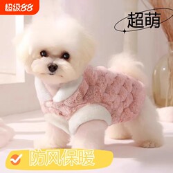 Pet dog dog clothes autumn and winter 2025 New arrival kitten Small Size Dogs winter chenari bear Teddy vest