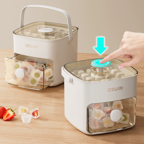 Food Food Food Grade 2024 Нажмите Ice Cubes Cubes Ice Herese Ice Box