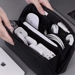 디지털 액세서리 스토리지 백 파워 뱅크 데이터 케이블 모바일 전원 하드 디스크 U 디스크 보호 케이스 휴대용 저장 백