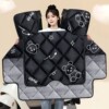Electric vehicle windshield quilt, winter velvet thickened battery motorcycle winter waterproof and windproof cover, suitable for all seasons in spring and autumn
