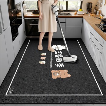Diatom mud oil-proof kitchen floor mat | thousands of people purchased more