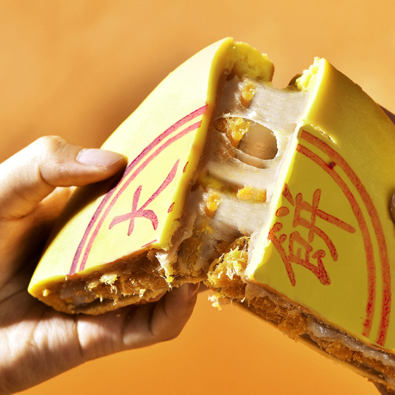 鼓浪屿老字号 HISAM 蛋黄雪媚娘成功大月饼 508g 天猫优惠券折后￥69包邮（￥199-130）6盒345元