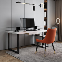 Minimalist desk simple modern home Nordic desk adult study painted white solid wood computer desktop table