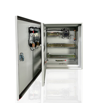 Customized one-button start-stop distribution box 40-position double-door surface-mounted box switch AC control box 24 hours uninterruptible power supply