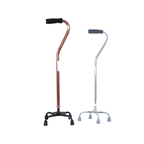 Kefu medical crutches for the elderly non-slip lightweight walking canes walkers for the elderly four-legged canes