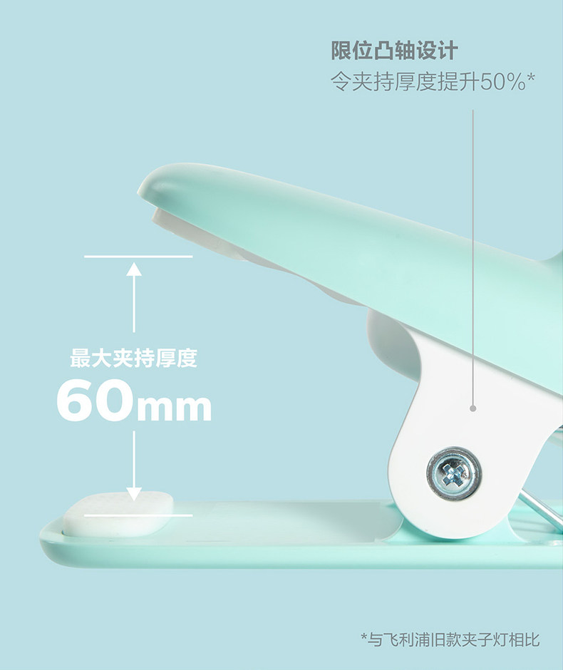 飞利浦 LED护眼台灯 三段调光 充插两用 图8