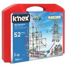 American KNEX 25th Anniversary ULTIMATE CONSTRUCTION BOX PUZZLE PLUG-in COMBINATION TOY SNOWFLAKE 35013