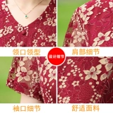 Юбка, летняя одежда для матери, платье, для среднего возраста, 50 лет, в западном стиле