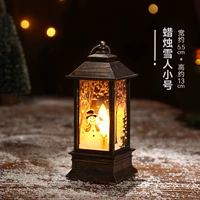 Хрустальные огни надевают [свечу снеговика-смалл]