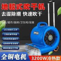 Ground Dehumidifier Commercial Ozone Belt Wheel Warehouse With Cold Hot Air Corridor Portable Office Ventilation Blow Ground Machine
