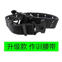 Черный плетеный ремень, 5см