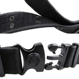 Универсальный черный нейлоновый плетеный дорожный ремень для тренировок