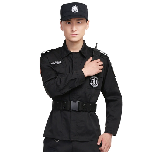 Комбинезон, черный пуховик, лонгслив, униформа, комплект, увеличенная толщина, осенний