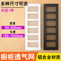 Kitchen cabinet door door panel natural gas alloy breathable screen shoe cabinet ventilation gas cover cabinet toilet