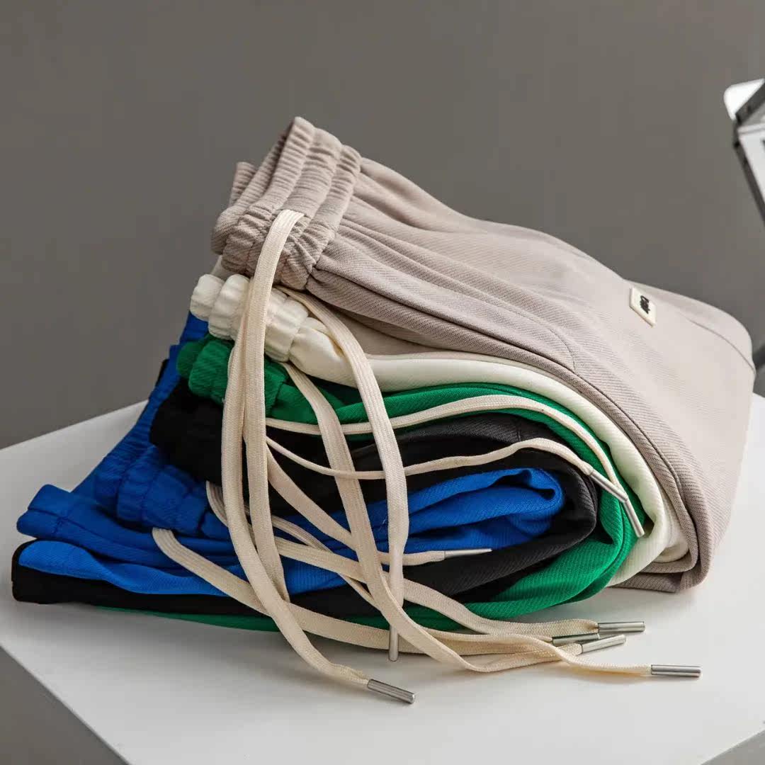 HK Harbor Wind Day Department Pure Color Brief About 100 Hitch Casual Pearl Ground Cotton Lace 50% Shorts Boomer