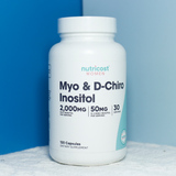 Spot Nutricost, женский, Мио +D-хиральный инозитол, 120 капсул