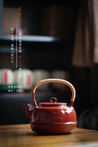 Jingdezhen Lin Songtang 2020 New purple sand purple clay color Purple Clay bluster Kettle Boiling Kettle Teapot teapot cooking tea