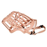 Маска для укуса собаки для любимой собаки под названием «Метр», чтобы съесть среднюю большую собаку пластиковую собаку рот золотые волосы лай для волос устройство