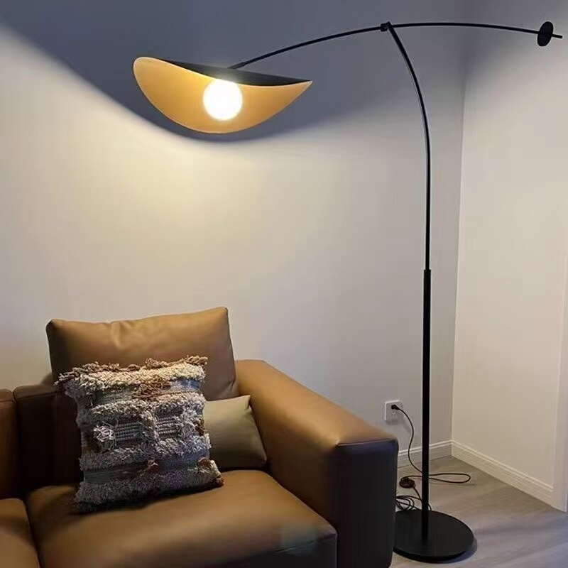 Nordic Style Spray-Painted Floor Lamp, Retro Study Floor Lamp, Led Simple Designer Original Floor Lamp Next to the Sofa Nordic Style Spray-Painted Floor Lamp, Retro Study Floor Lamp, Led Simple Designer Original Floor Lamp Next to the Sofa