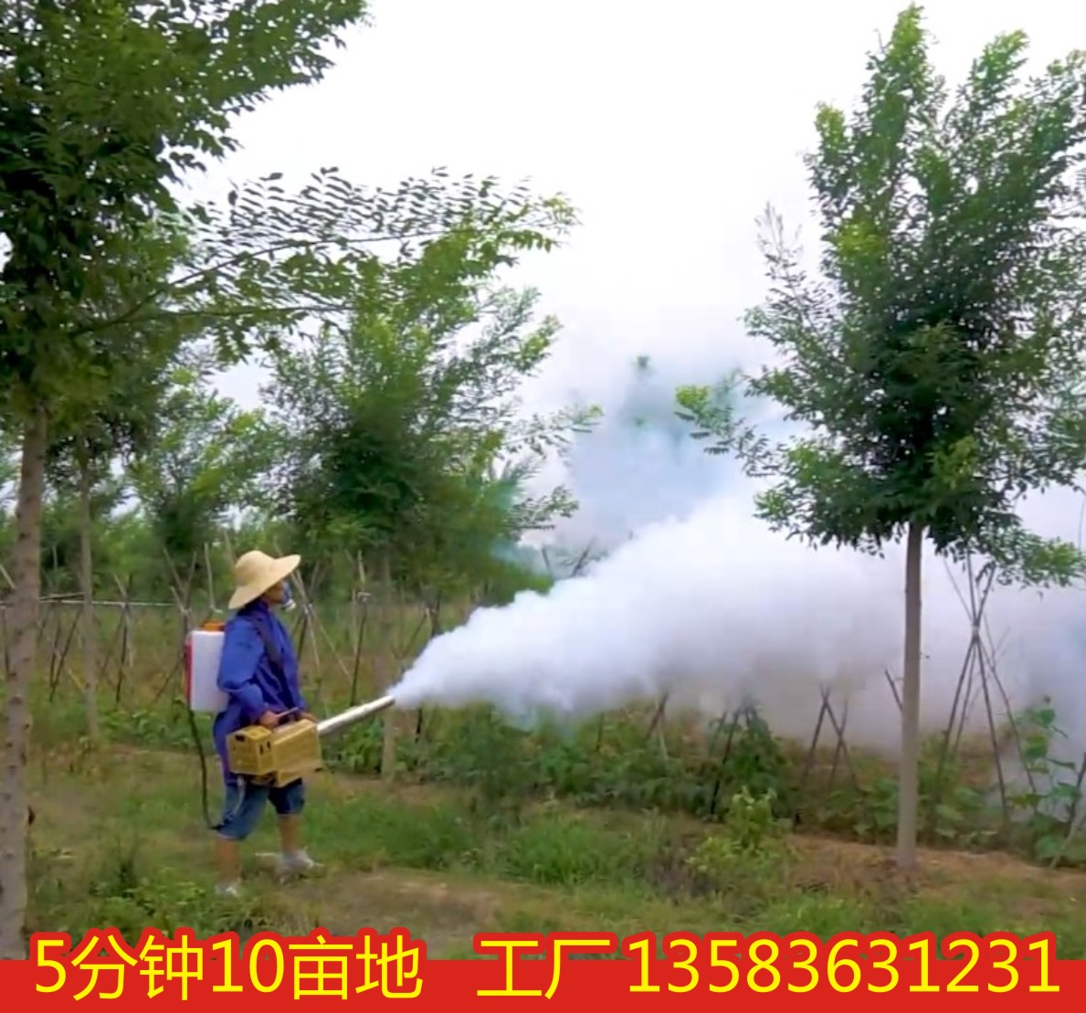 Export sprayer mist machine agricultural equipment smoke water mist multi-purpose sprayer aquaculture disinfecting landscaping