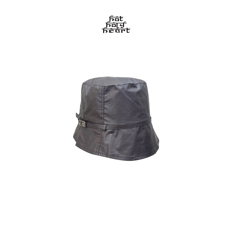 Hot Holy Heart Trinity Benny Hat, Asymmetrical Design, Water-Repellent, Small Brim, Coated Fisherman Hat Hot Holy Heart Trinity Benny Hat, Asymmetrical Design, Water-Repellent, Small Brim, Coated Fisherman Hat
