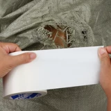 Нейлоновая лента Сильная фиксированная фиксированная пополнение карманных тонн Тонны Связывание Связанное соединение Фиксированное ремонт белый тканый пакет специальная пластырь водонепроницаем