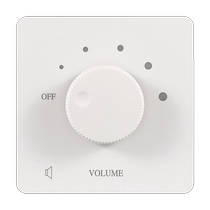Type 86 fixed resistance volume adjustment knob audio switch home background music controller tuning switch