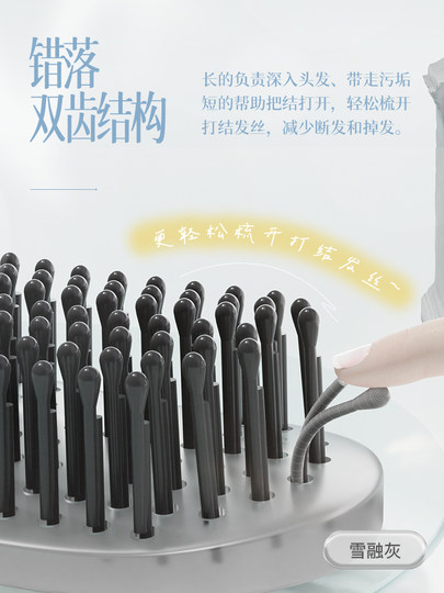 Allsmile comb for women at home, special for fluffy cranium, portable magic massage comb for wet hair without tangles