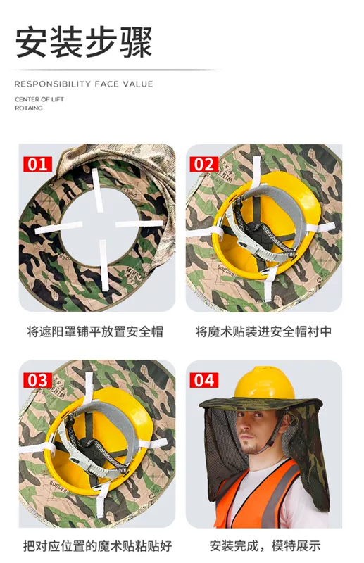 Mũ năng lượng mặt trời mùa hè quạt làm lạnh an toàn mũ đội đầu có thể sạc lại công trường xây dựng tiêu chuẩn quốc gia dự án xây dựng dày rủi ro điều hòa không khí vành mũ bảo hộ quai mũ bảo hộ