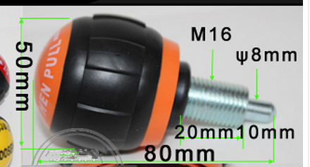 Fitness Bike Fitness Bike Spherical Handle Swivel Adjustment Gear Pin Spring Pull Pin Fitness Accessories