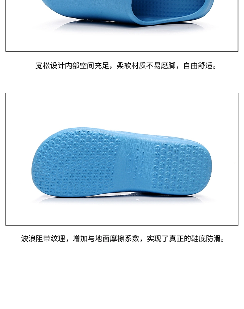 Clearance Special Price Surgical Shoes Anti-Slip Medical Croc Shoes Minor Flaws Men's and Women's Laboratory Nurse Toe-Toe Shoes