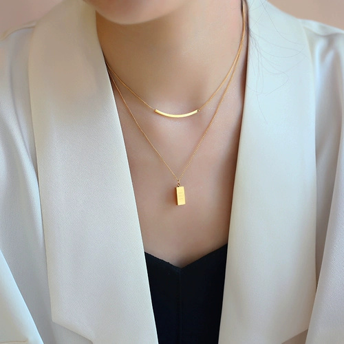 Небольшое изысканное демисезонное ожерелье, ретро свитер, легкий роскошный стиль, не выцветает