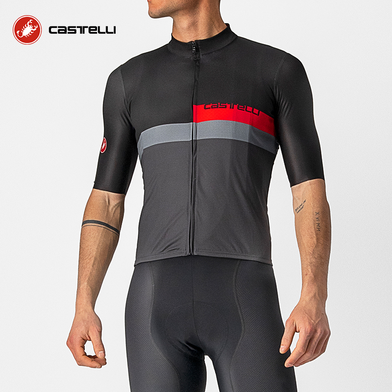 Scorpion Castelli Male Career Tailoring Summer Short Sleeve Riding Jacket Top Speed Dry Breathable Light 4522017