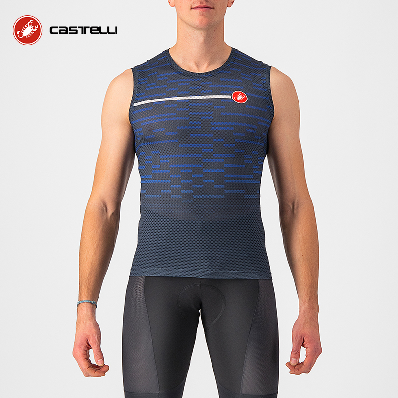 Scorpion Castelli Men's Spring, Summer and Autumn Ultra-Thin Lightweight 3D Mesh Professional Cycling Vest Quick-Drying 4522525