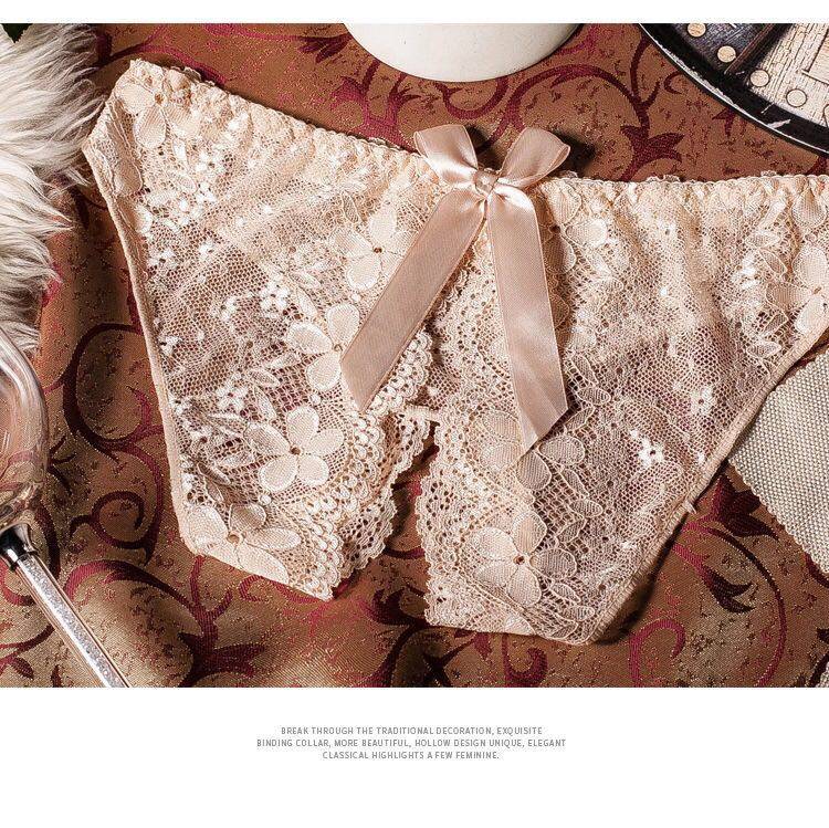 Open crotch Spice Pants Lace Free From Sexy Can Insert Passion Temptation Fire Hot And Open Gear Girls Day Tie Sweet Beauty