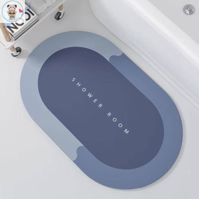 Foot-to-be-dry bathroom ground mat kieselguhr Absorbent Foot Mat Quick Dry Home Makeup Room Bathroom Anti Slip Mat door cushion